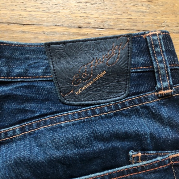 Ed Hardy by Christian Audigier Patch Jeans 31 - Picture 4 of 8